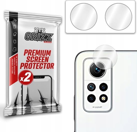 Picture of GrizzGlass Szko na aparat GrizzGlass HybridGlass Camera Xiaomi Redmi Note 12 Pro 4G