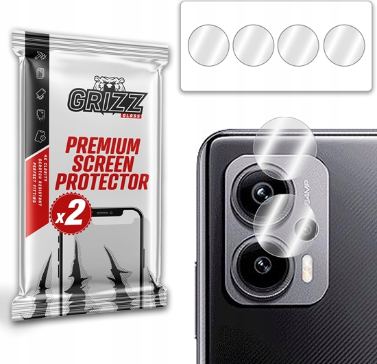 Picture of GrizzGlass Szko na aparat GrizzGlass HybridGlass Camera Xiaomi Redmi Note 12T Pro