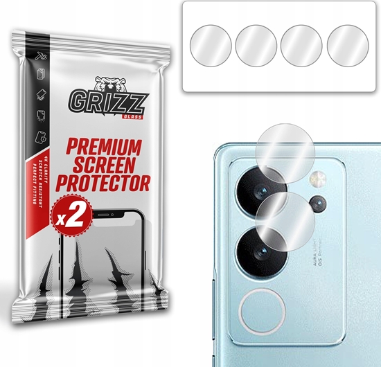 Picture of GrizzGlass Szko na aparat GrizzGlass HybridGlass CameraVivo V29 5G