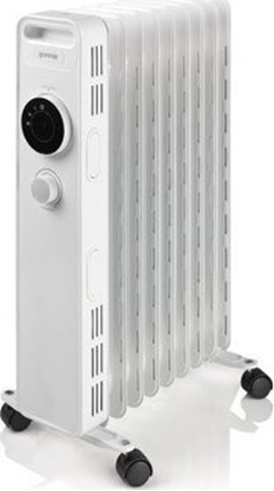 Изображение Grzejnik Gorenje Gorenje Heater OR2000M Grzejnik olejowy, 2000 W, Odpowiedni do pomieszcze do 15 m, Biay