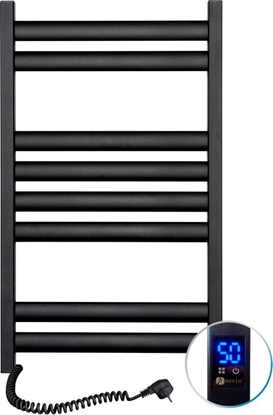 Picture of Grzejnik Navin Electric towel dryer Navin Elipse 500*800 Sensor left black 12-245153-5080