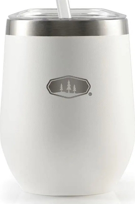 Attēls no GSI Outdoors GLACIER STAINLESS TUMBLER 355ml, white