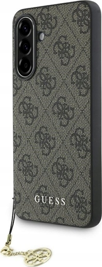 Picture of Guess 4G Charms Collection Case for Samsung Galaxy A36 Brown