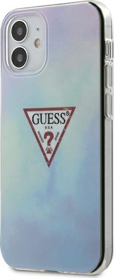 Picture of Guess Etui Guess GUHCP12SPCUMCGC02 do iPhone 12 mini 5,4 niebieski/blue hardcase Tie & Die Collection (111541) - om-70332