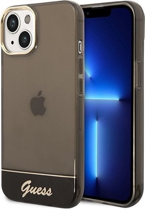 Attēls no Guess Etui Guess GUHCP14MHGCOK Apple iPhone 14 Plus czarny/black hardcase Translucent