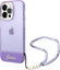 Изображение Guess Etui Guess GUHCP14XHGCOHU Apple iPhone 14 Pro Max fioletowy/purple hardcase Translucent Pearl Strap