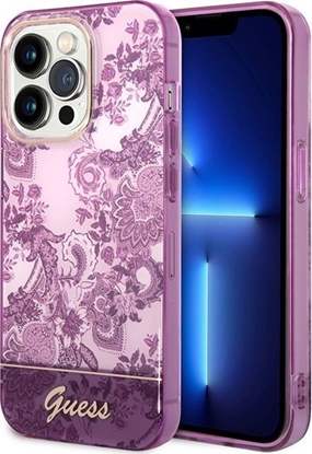 Attēls no Guess Etui Guess GUHCP14XHGPLHF Apple iPhone 14 Pro Max fuksja/fuschia hardcase Porcelain Collection