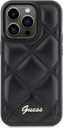 Attēls no Guess Etui GUHCS23FEPSQSQSK Samsung Galaxy S23 FE hardcase Quilted Metal Logo czarny/black