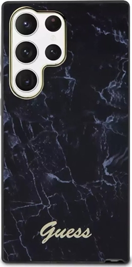 Picture of Guess Etui Guess GUHCS23LPCUMAK do Samsung Galaxy S23 Ultra S918 czarny/black hardcase Marble