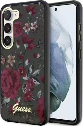 Attēls no Guess Etui Guess GUHCS23MHCFWSA do Samsung Galaxy S23+ Plus S916 zielony/kaki hardcase Flower Collection