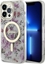 Attēls no Guess Etui Guess GUHMP14LHCFWST Apple iPhone 14 Pro transparent hardcase Flower MagSafe