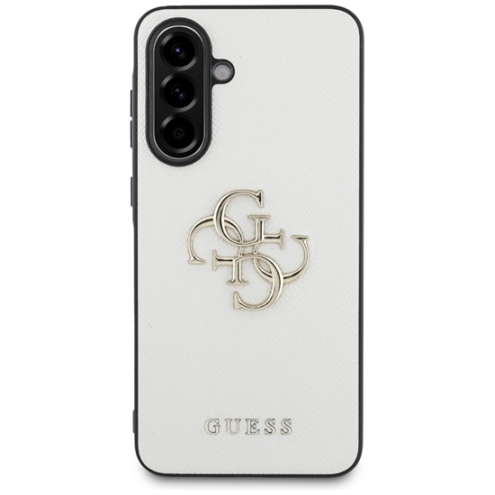 Picture of Guess Grained Big 4G Logo Small Classic Logo Case for Samsung Galaxy A56 5G