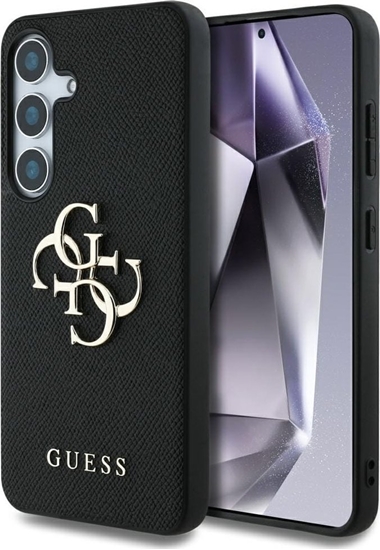 Picture of Guess Grained Big 4G Logo Small Classic Logo Protective cover for Samsung Galaxy S25 Ultra