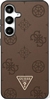 Picture of Guess Grained Hot Stamp Peony Pattern Triangle Logo MagSafe Case for Samsung Galaxy S25