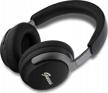 Изображение Guess GUBHC22PSFCSMK Leather Script Logo ANC Wireless Headphones