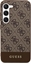Изображение Guess 4G Bottom Stripe Metal Logo Collection - Etui Samsung Galaxy S24+ (brzowy)