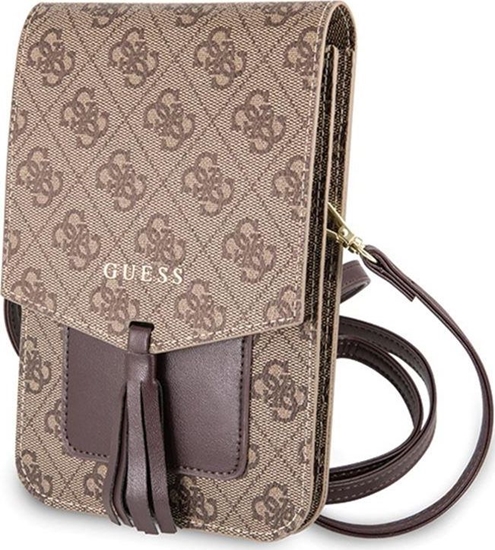 Picture of Guess 4G Uptown Wallet Phone Bag torba na smartfona (brzowy)