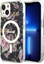 Picture of Guess Guess Flower MagSafe - Etui iPhone 14 Plus (Czarny)