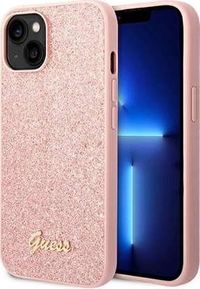 Изображение Guess Glitter Script maciņš telefonam iPhone 14 Pl