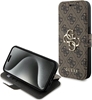 Picture of Guess GUBKP15X4GMGBR iPhone 15 Pro Max 6.7" brzowy/brown book 4G Metal Logo