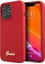 Attēls no Guess Guess GUHCP13XLSLMGRE iPhone 13 Pro Max 6.7" czerwony/burgundy hard case Silicone Vintage Gold Logo