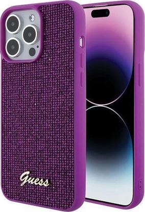 Attēls no Guess Guess GUHCP15XPMSDGSF iPhone 15 Pro Max 6.7" fuksja/fuschia hardcase Disco Metal Script