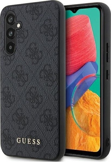 Picture of Guess Guess GUHCS23FEG4GFGR S23 FE S711 szary/grey hardcase 4G Metal Gold Logo
