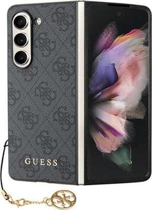 Attēls no Guess GUHCZFD5GF4GGR F946 Z Fold5 szary/grey hardcase 4G Charms Collection