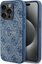 Picture of Guess GUHMP14LG4GFRB iPhone 14 Pro 6.1" niebieski/blue hardcase 4G Collection Leather Metal Logo MagSafe