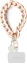 Attēls no Guess Guess GUOUCBMC4MP Universal Big Hand Strap róowy/pink Acrylic 4G Charm