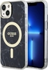Picture of Guess Guess Marble MagSafe - Etui iPhone 14 (Czarny)