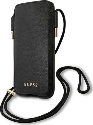 Attēls no Guess Torebka GUHCP12MSAPSBK 6,1" czarny/black Saffiano