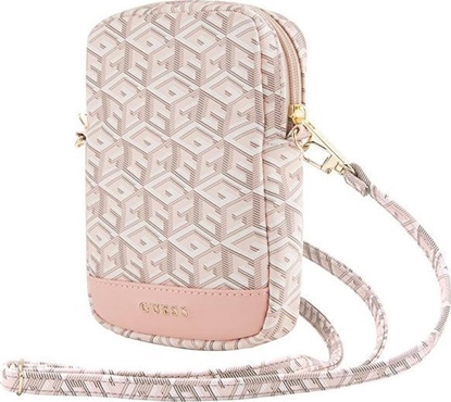 Attēls no Guess PU G Cube Wallet Phone Bag Zipper / Pink