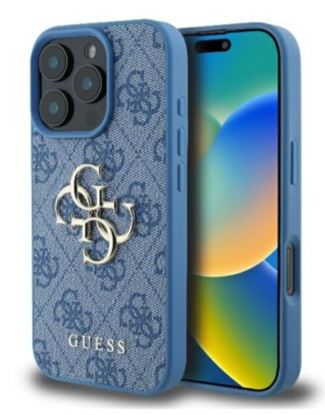 Attēls no Guess GUHCP16L4GMGBL Back Case for Apple iPhone 16 Pro