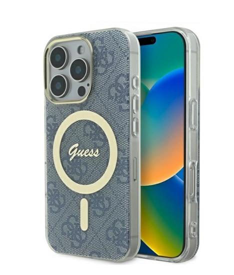 Picture of Guess IML 4G MagSafe Back Case for Apple iPhone 16 Pro