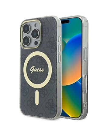 Attēls no Guess IML 4G MagSafe Back Case for Apple iPhone 16 Pro Max