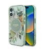 Picture of Guess IML Flower & Tonal Circle MagSafe Back Case for Apple iPhone 16 Plus