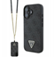Изображение Guess Leather Metal Logo Strass Crossbody Case for Apple iPhone 16