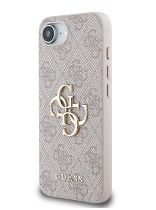 Attēls no Guess PU 4G Metal Logo Case for Apple iPhone 16e