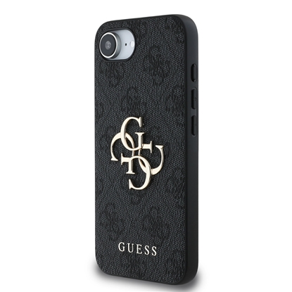 Attēls no Guess PU 4G Metal Logo Case for Apple iPhone 16e