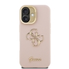 Изображение Guess PU Grained 4G Logo Stand Camera Frame Case for Apple iPhone 16