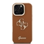Picture of Guess PU Grained 4G Logo Stand Camera Frame Case for Apple iPhone 16 Pro