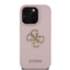 Picture of Guess PU Grained 4G Metal Logo Case for Apple iPhone 16 Pro