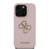 Picture of Guess PU Grained 4G Metal Logo Case for Apple iPhone 16 Pro Max