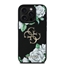 Attēls no Guess PU Grained Roses 4G Metal Logo Case for Apple iPhone 16 Pro