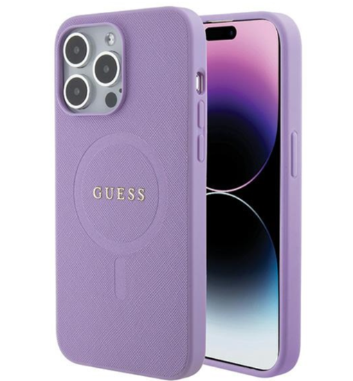 Изображение Guess Saffiano MagSafe Back Case for Apple iPhone 16 Pro Max