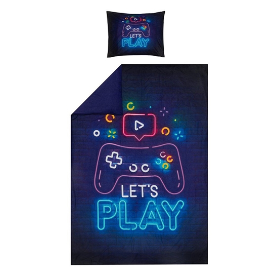 Изображение Gultas veļas kompl. 4Living Player 150x210cm, 50x60cm