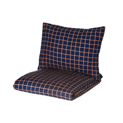 Attēls no Gultas veļas kompl. Fanni K Ruut zils 150x210cm, 50x60cm