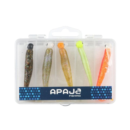 Picture of Gumijas mānekļu komplekts Apaja Jig 3-5g 5gab.