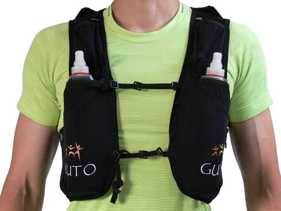Изображение Guto Plecak/kamizelka biegowa UltraFun czarna S